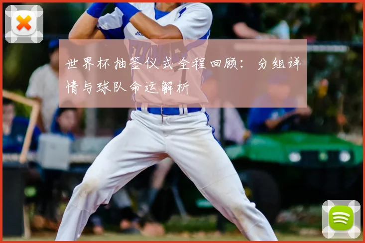世界杯抽签仪式全程回顾:分组详情与球队命运解析